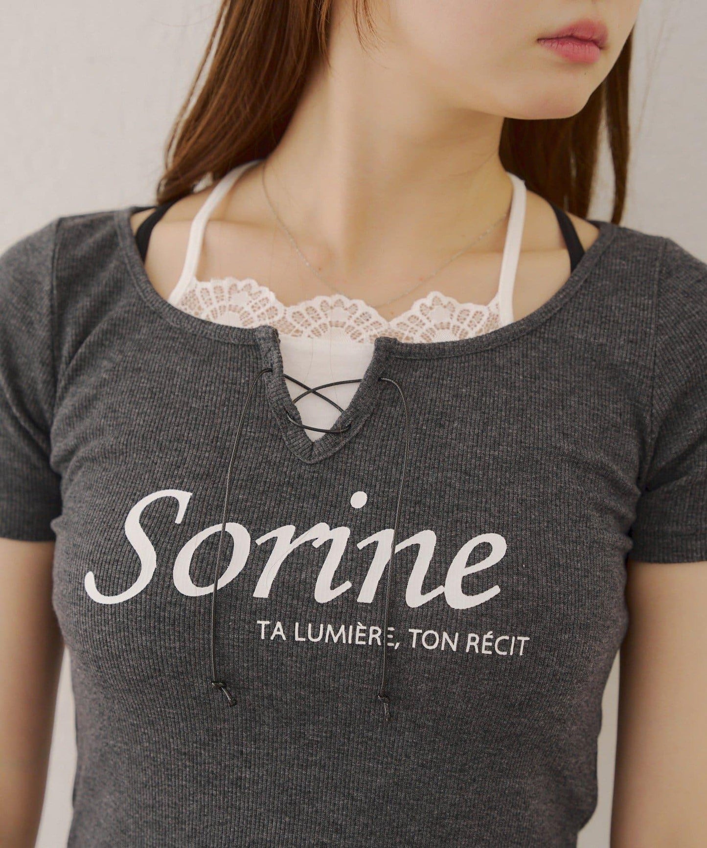 【RMAF】露背繫帶T恤