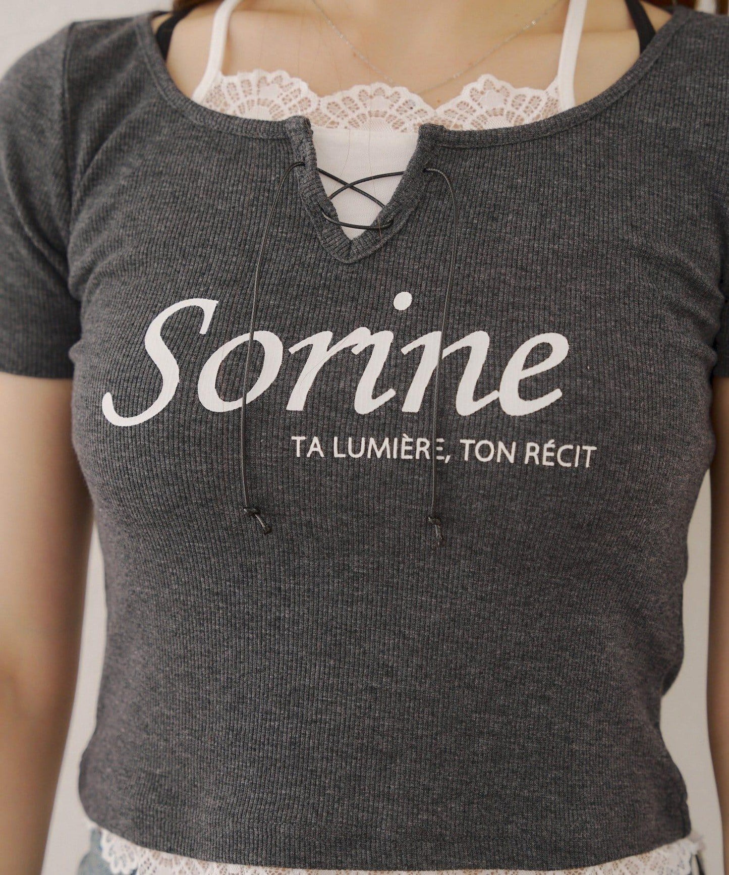 【RMAF】露背繫帶T恤