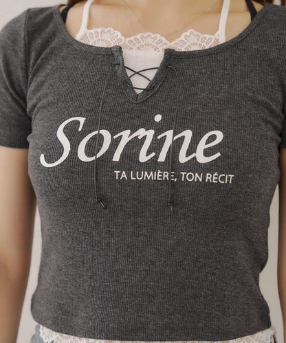 【RMAF】露背繫帶T恤