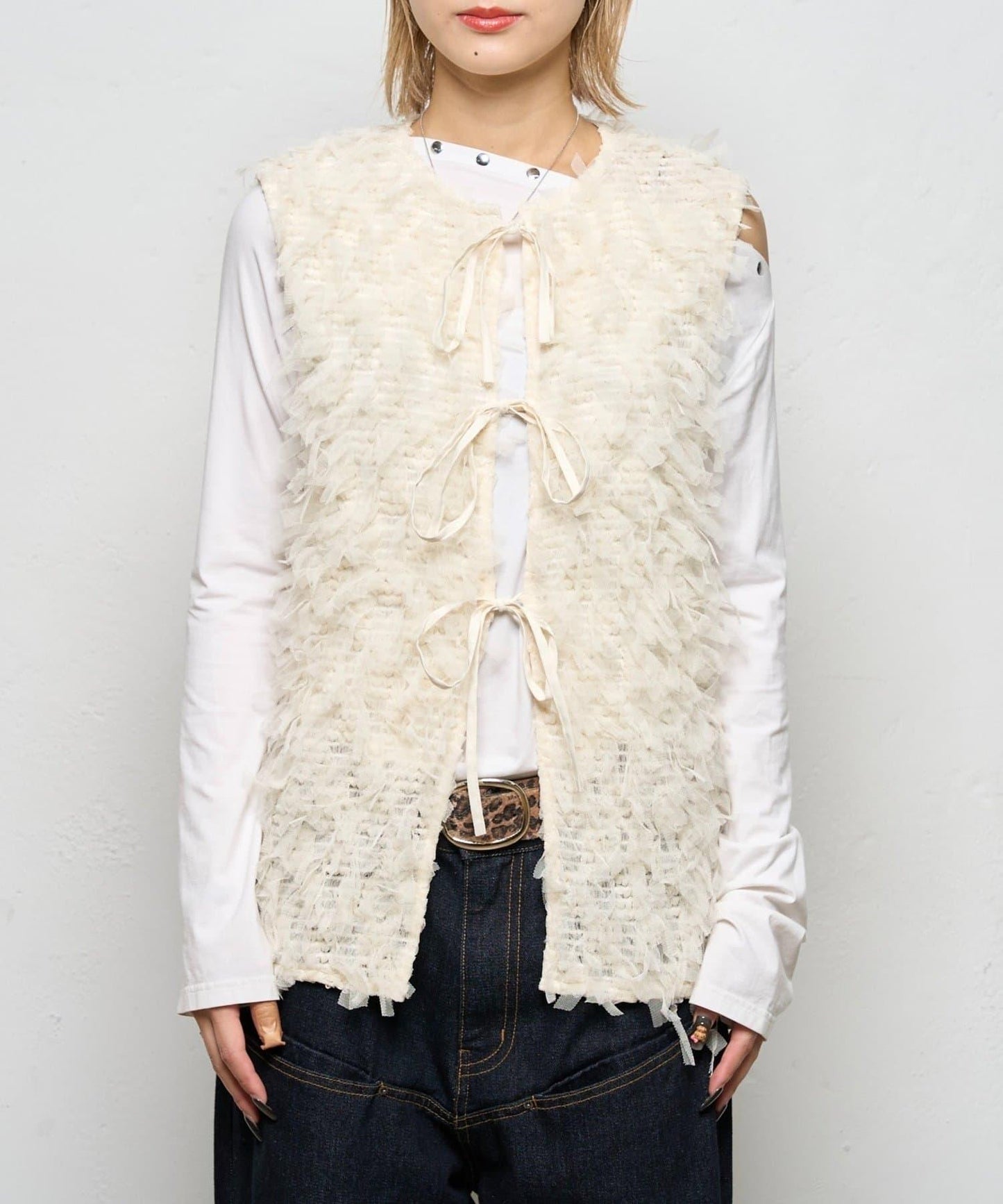 【WHO'S WHO gallery】網紗流蘇馬甲