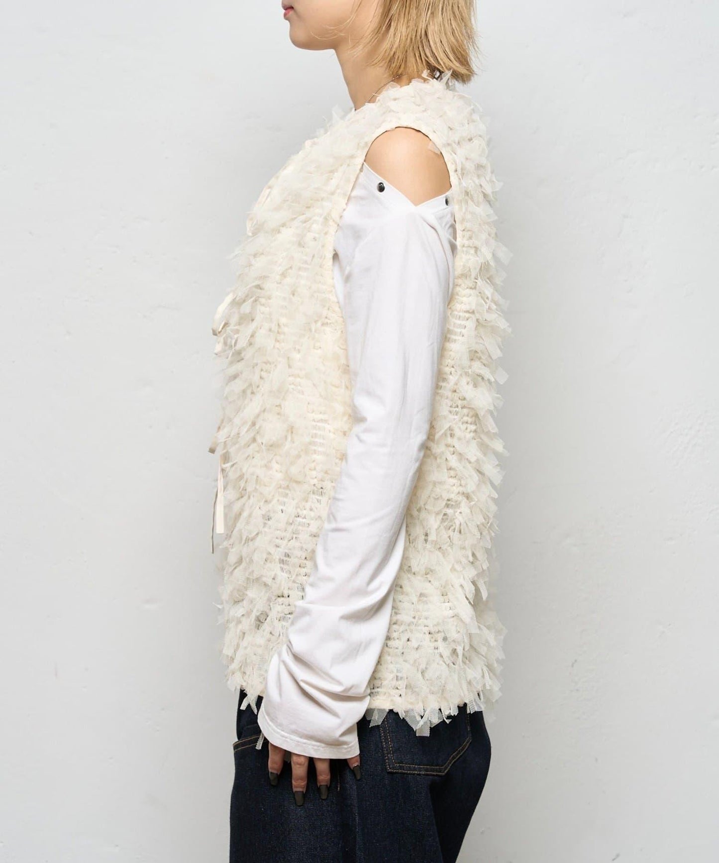 【WHO'S WHO gallery】網紗流蘇馬甲