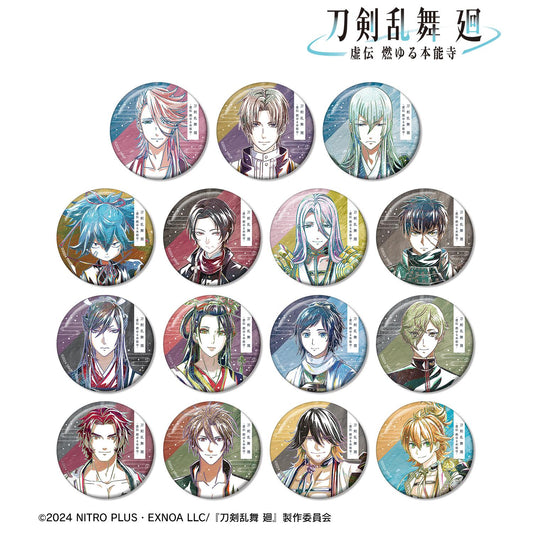 刀劍亂舞 廻 -虛傳 燃燒的本能寺-_Ani-Art 第3彈 盲盒徽章（單位/全套BOX）【BOX/15包入】