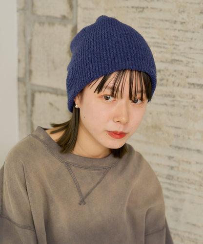 【Kastane】圈圈紗針織短款毛線帽