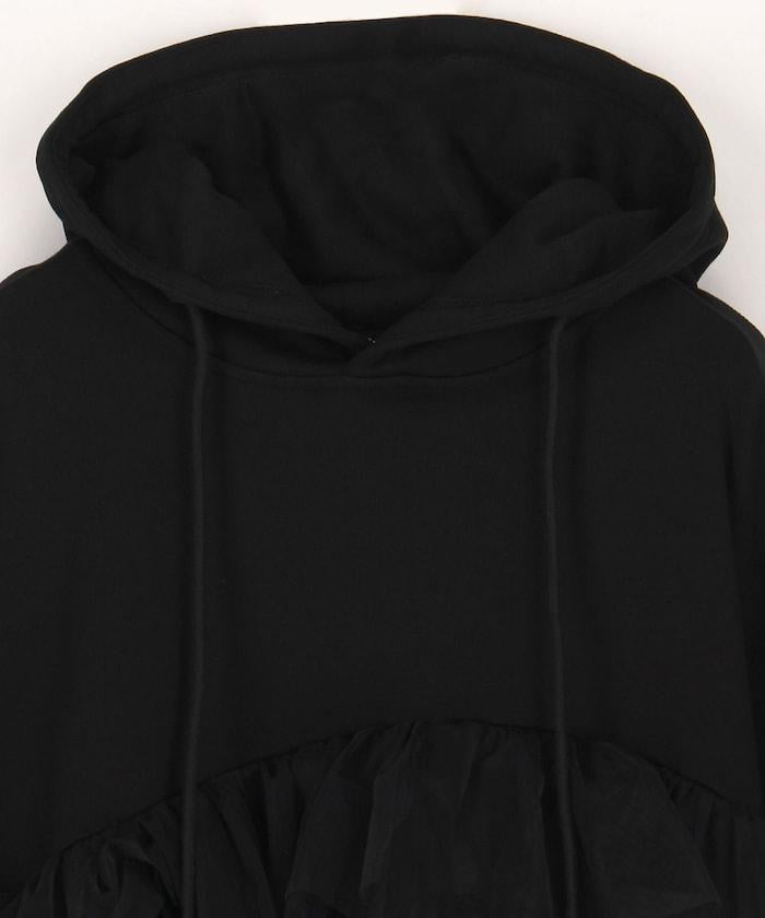 網紗連帽衫 / VW-AW25-T15 / 網紗連帽衫