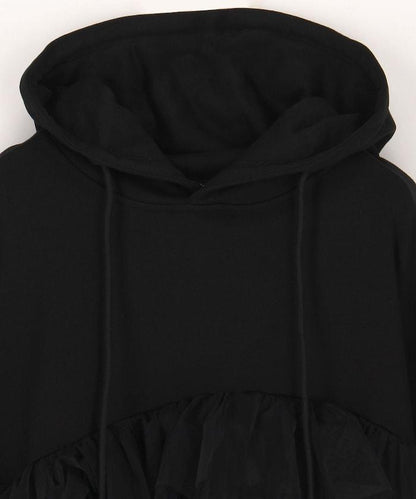 網紗連帽衫 / VW-AW25-T15 / 網紗連帽衫