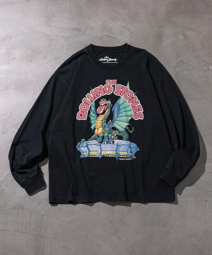 【EXCLUSIVE】The Rolling Stones 短袖T恤 滾石樂隊 前幅印花 長袖T恤
