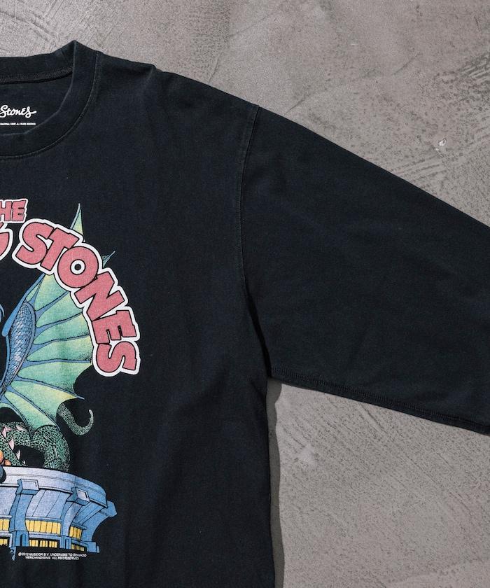 【EXCLUSIVE】The Rolling Stones 短袖T恤 滾石樂隊 前幅印花 長袖T恤