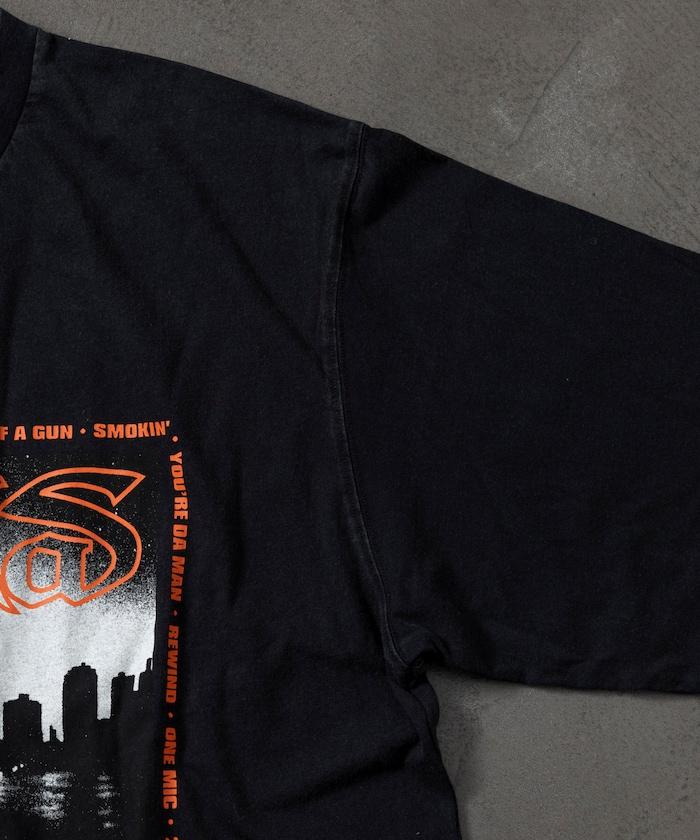 Nas正面印花長袖T恤