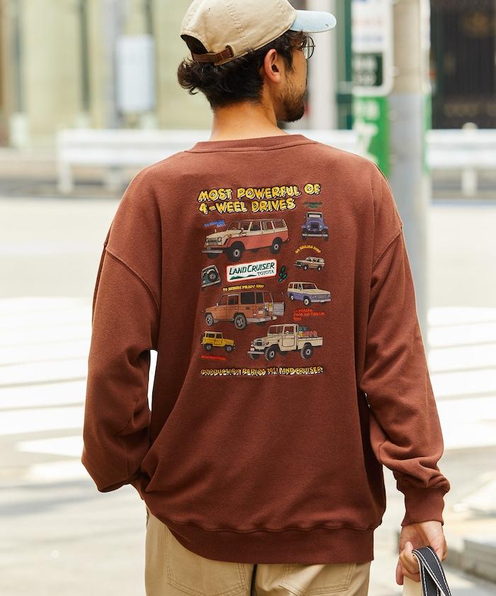 蘭德酷路澤徽章設計圓領衛衣