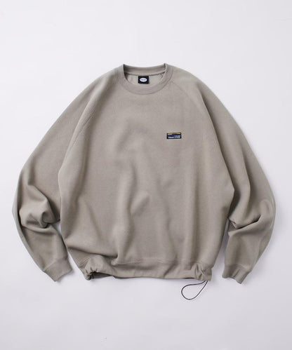 寬鬆版型 單點標誌 插肩袖 抽繩衛衣