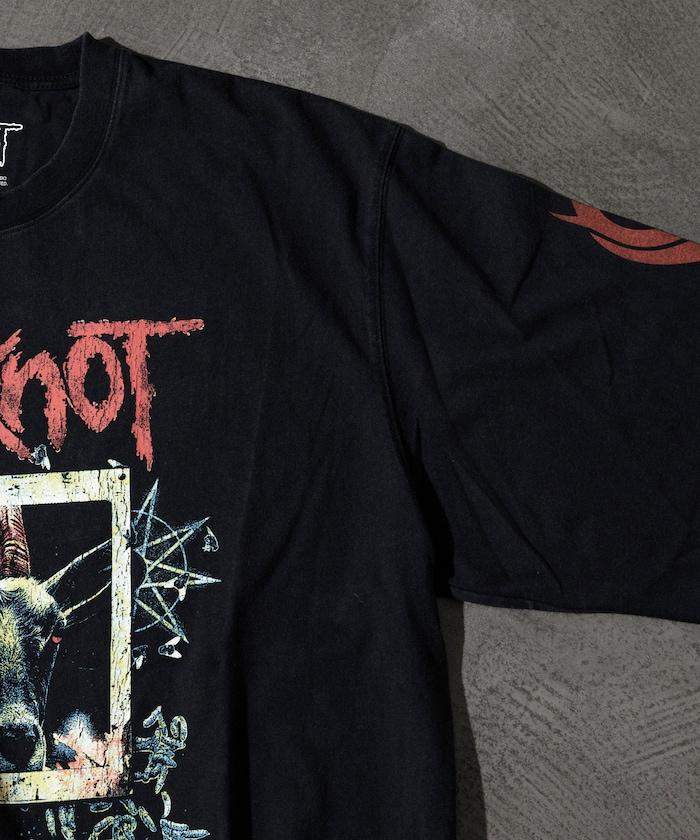 【EXCLUSIVE】復古風格 Slipknot 圖案長袖T恤