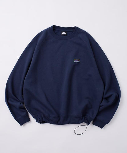 寬鬆版型 單點標誌 插肩袖 抽繩衛衣