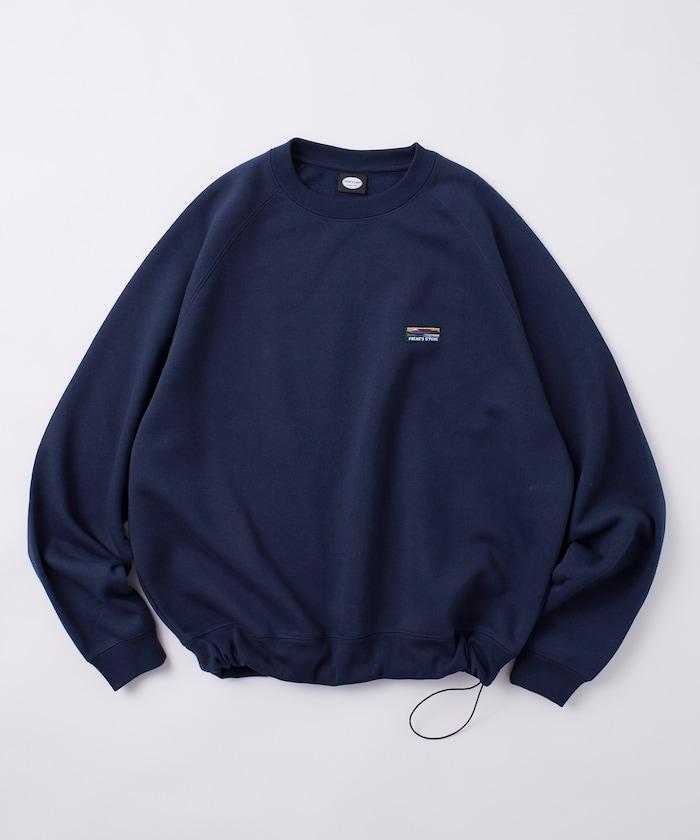 寬鬆版型 單點標誌 插肩袖 抽繩衛衣