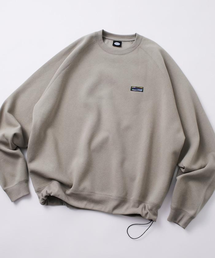 寬鬆版型 單點標誌 插肩袖 抽繩衛衣