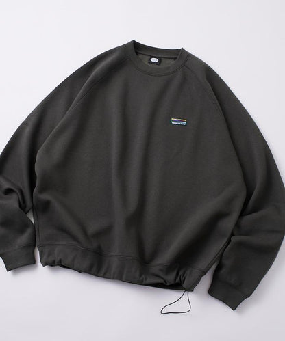 寬鬆版型 單點標誌 插肩袖 抽繩衛衣