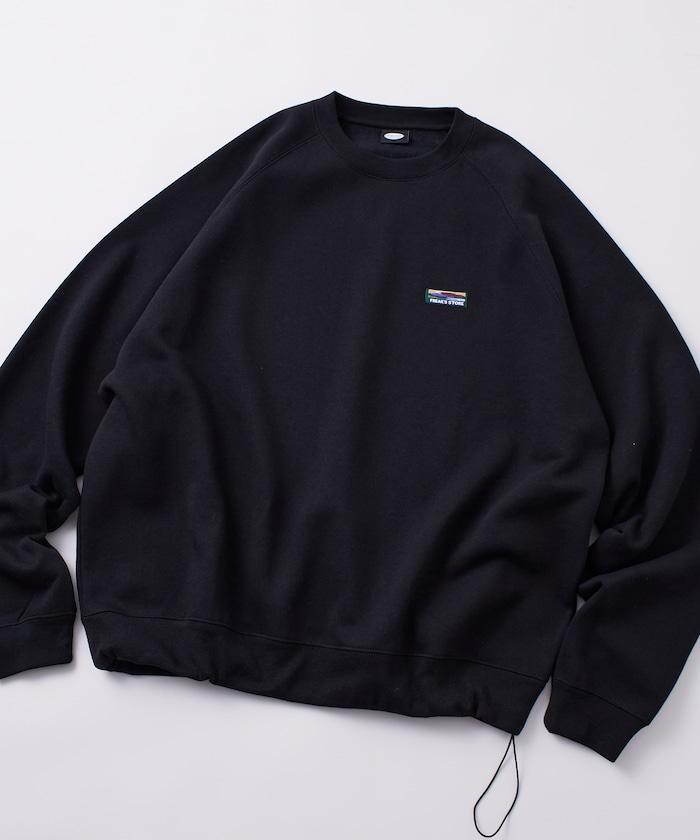 寬鬆版型 單點標誌 插肩袖 抽繩衛衣