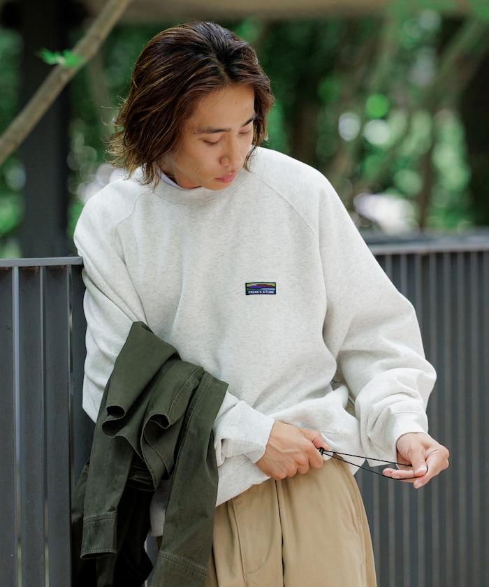 寬鬆版型 單點標誌 插肩袖 抽繩衛衣