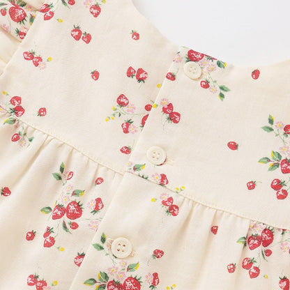 野草莓無袖長款上衣