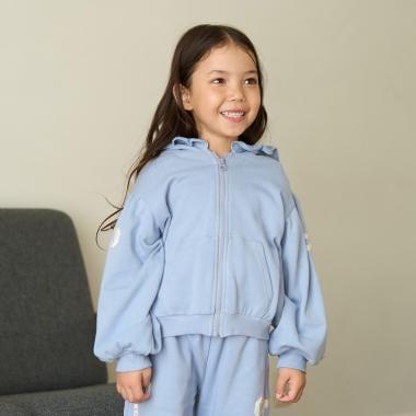 【可成套搭配】【防起球加絨】蝴蝶結條紋全拉鍊衛衣