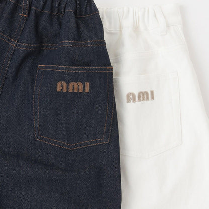 【AMI】牛仔短褲