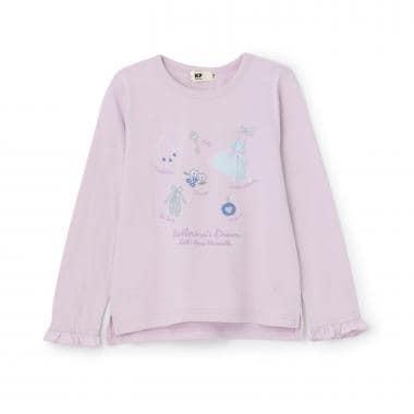 芭蕾元素長袖T恤