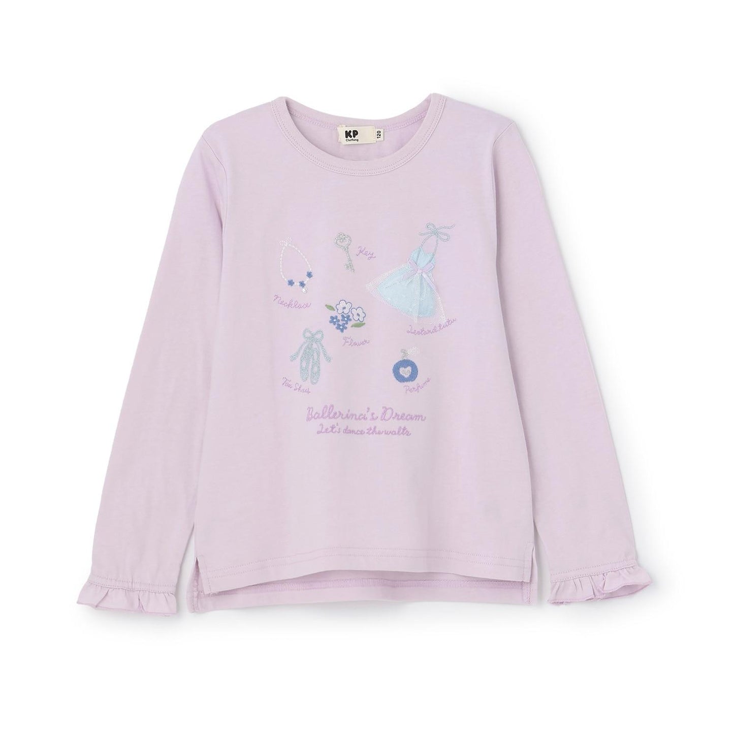 芭蕾元素長袖T恤