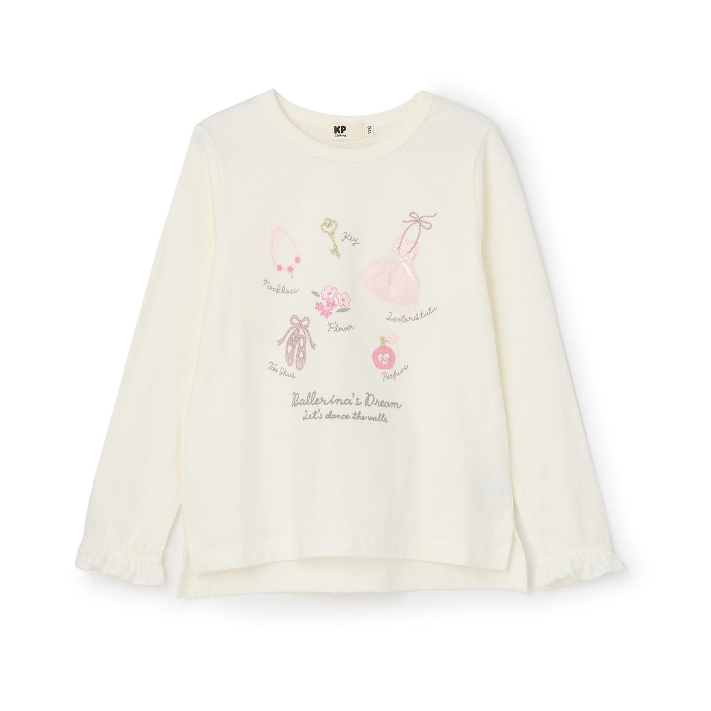 芭蕾元素長袖T恤