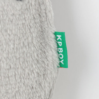 塔夫綢×汽車刺繡內裡羊羔絨加棉馬甲