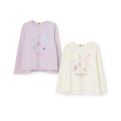 芭蕾元素長袖T恤