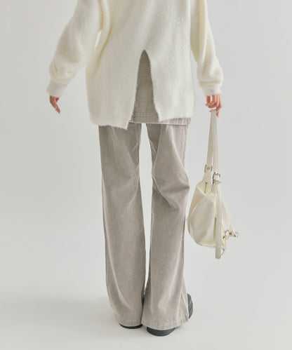 【mystic】層疊燈芯絨長褲