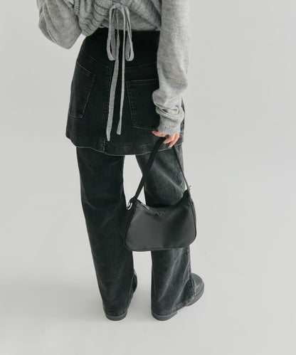 【mystic】層疊燈芯絨長褲