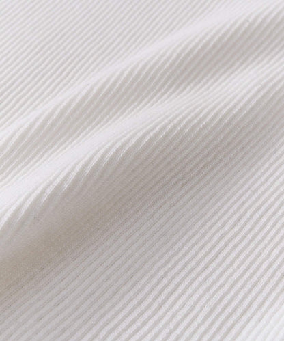 【百搭顯瘦】亮片羅紋一字肩八分袖針織衫