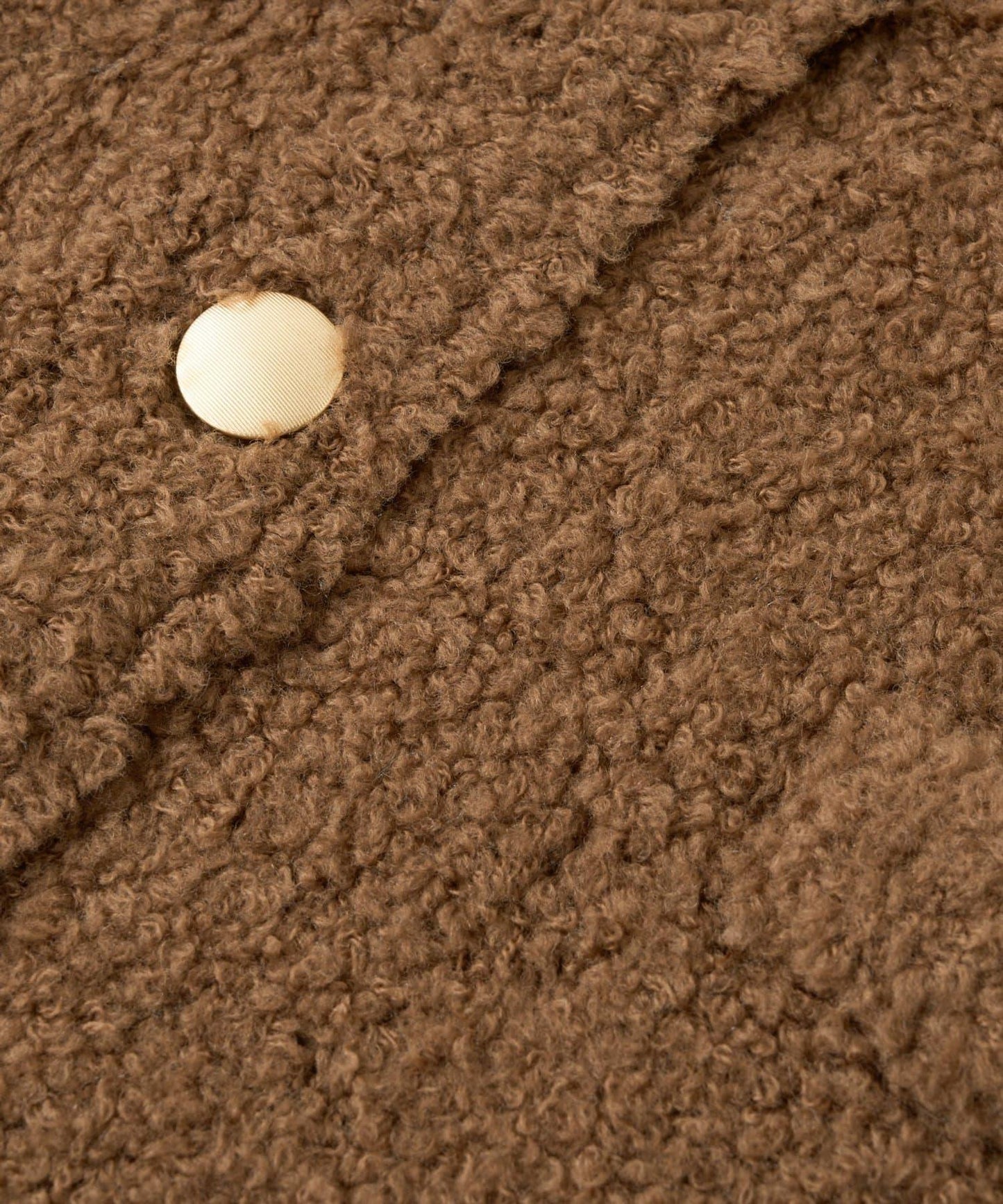 【適度休閒感】羊毛絨針織夾克開衫