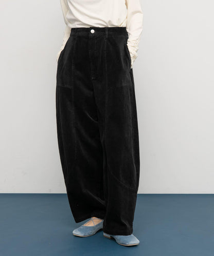 燈芯絨繭型長褲