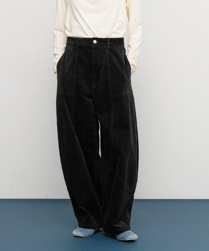 燈芯絨繭型長褲