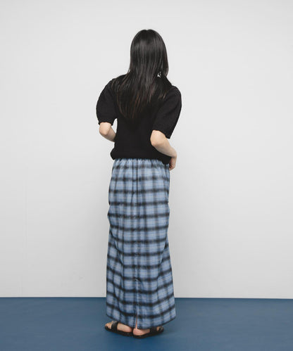 短袖露臍針織衫