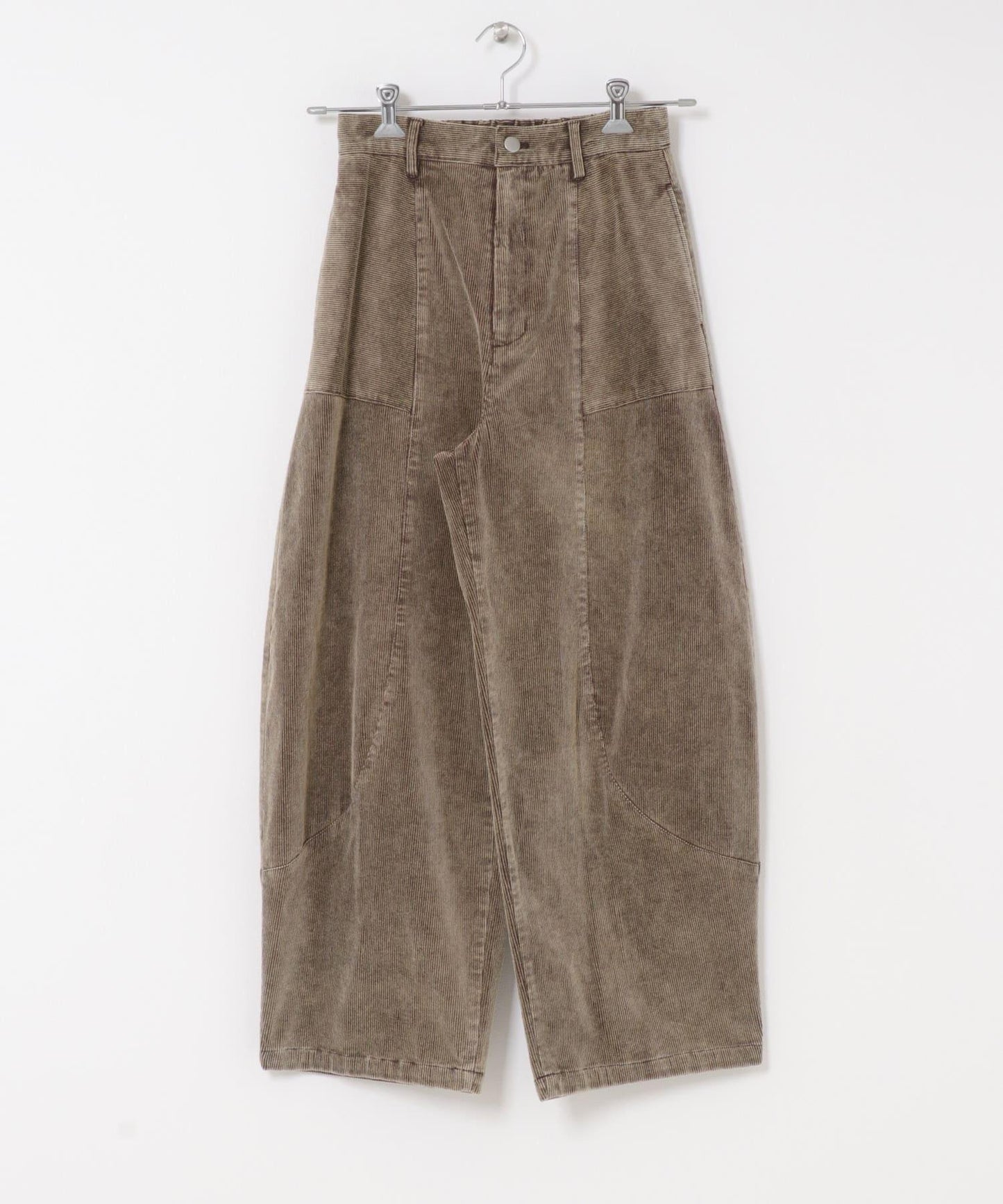 燈芯絨繭型長褲