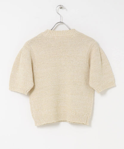 短袖露臍針織衫