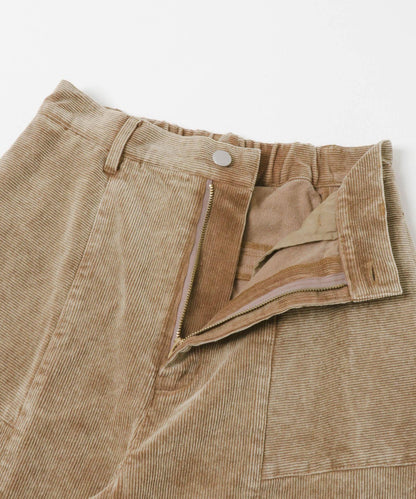 燈芯絨繭型長褲