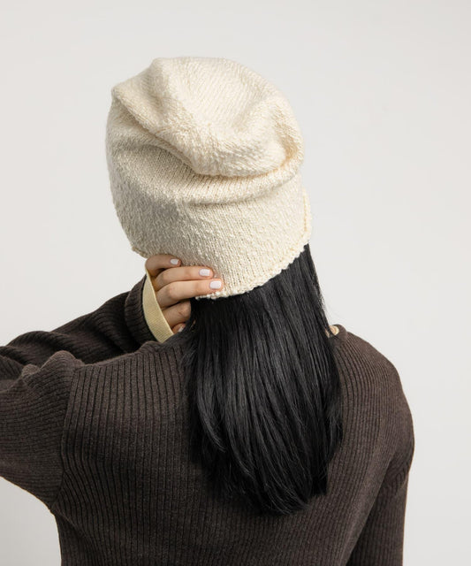 易穿針織毛線帽