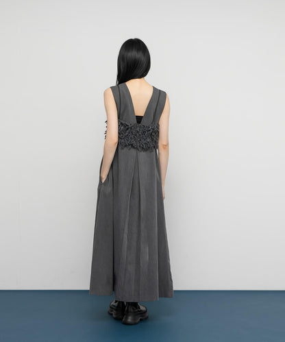 「部分網絡限定色」2WAY喇叭連體裙