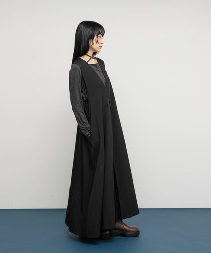 「部分網絡限定色」2WAY喇叭連體裙