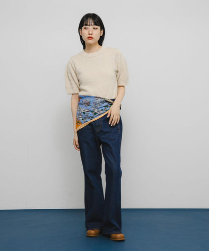 花卉圖案大號圍巾