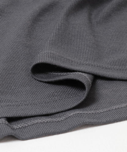 透視羅紋設計針織衫