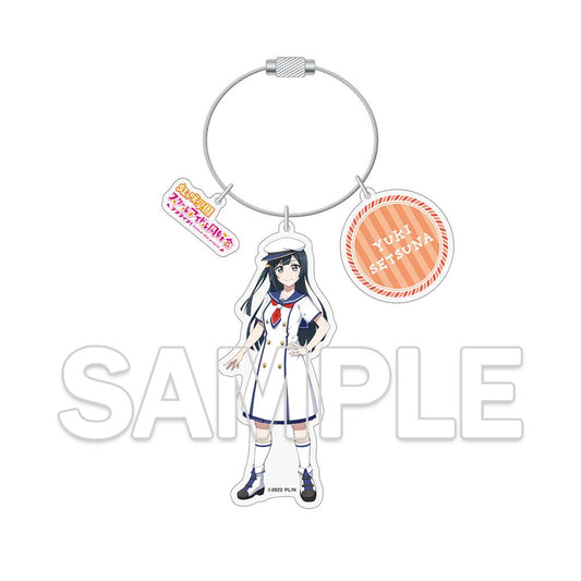 LoveLive!虹咲學園學園偶像同好會_金屬絲亞克力鑰匙扣 優木雪菜