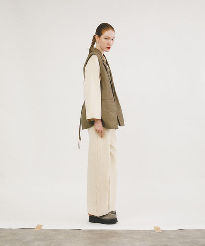 休閒風針織長褲