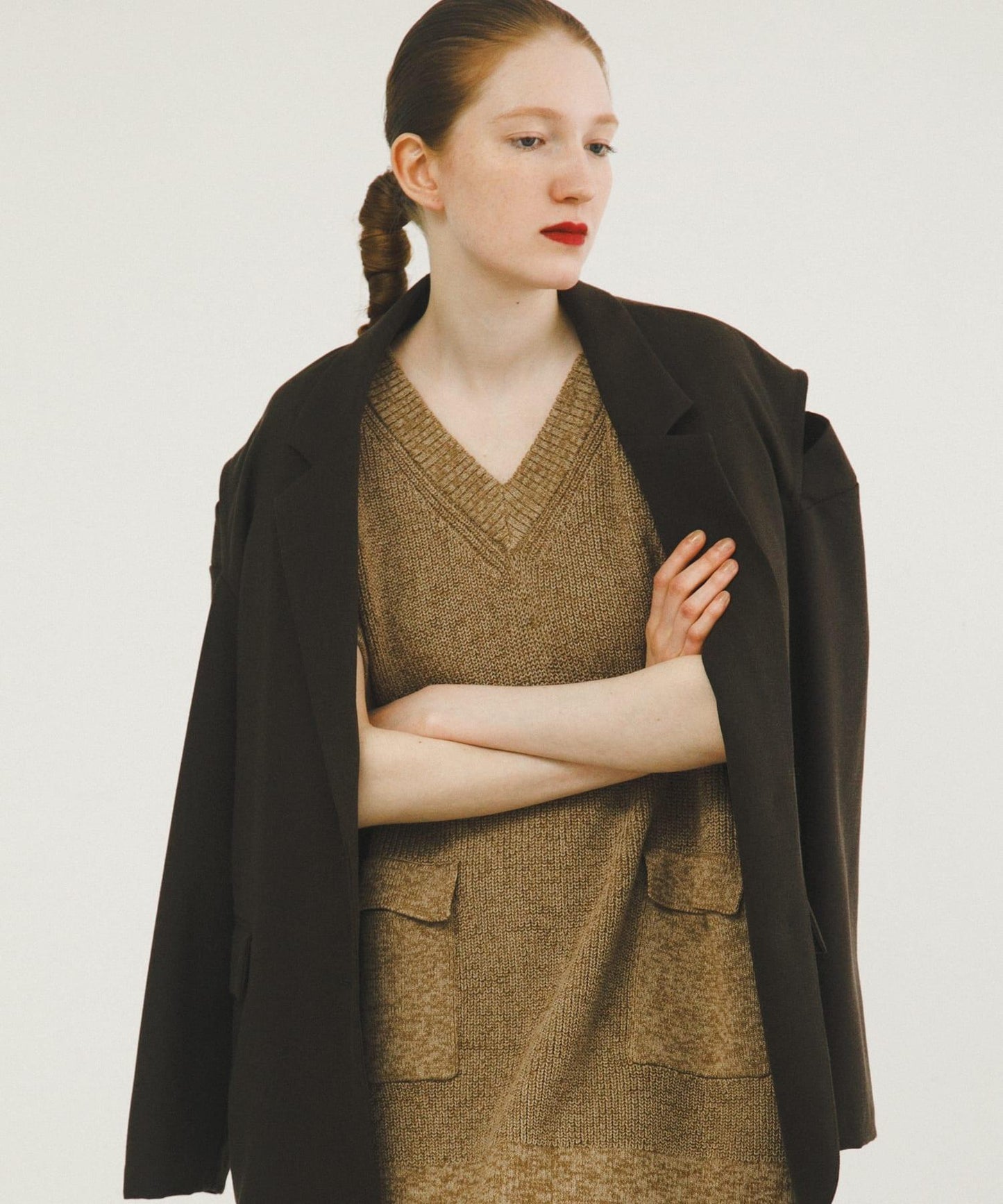 寬鬆剪裁西裝外套