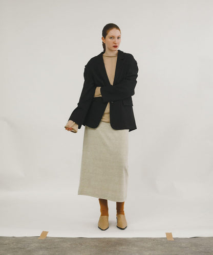 寬鬆剪裁西裝外套