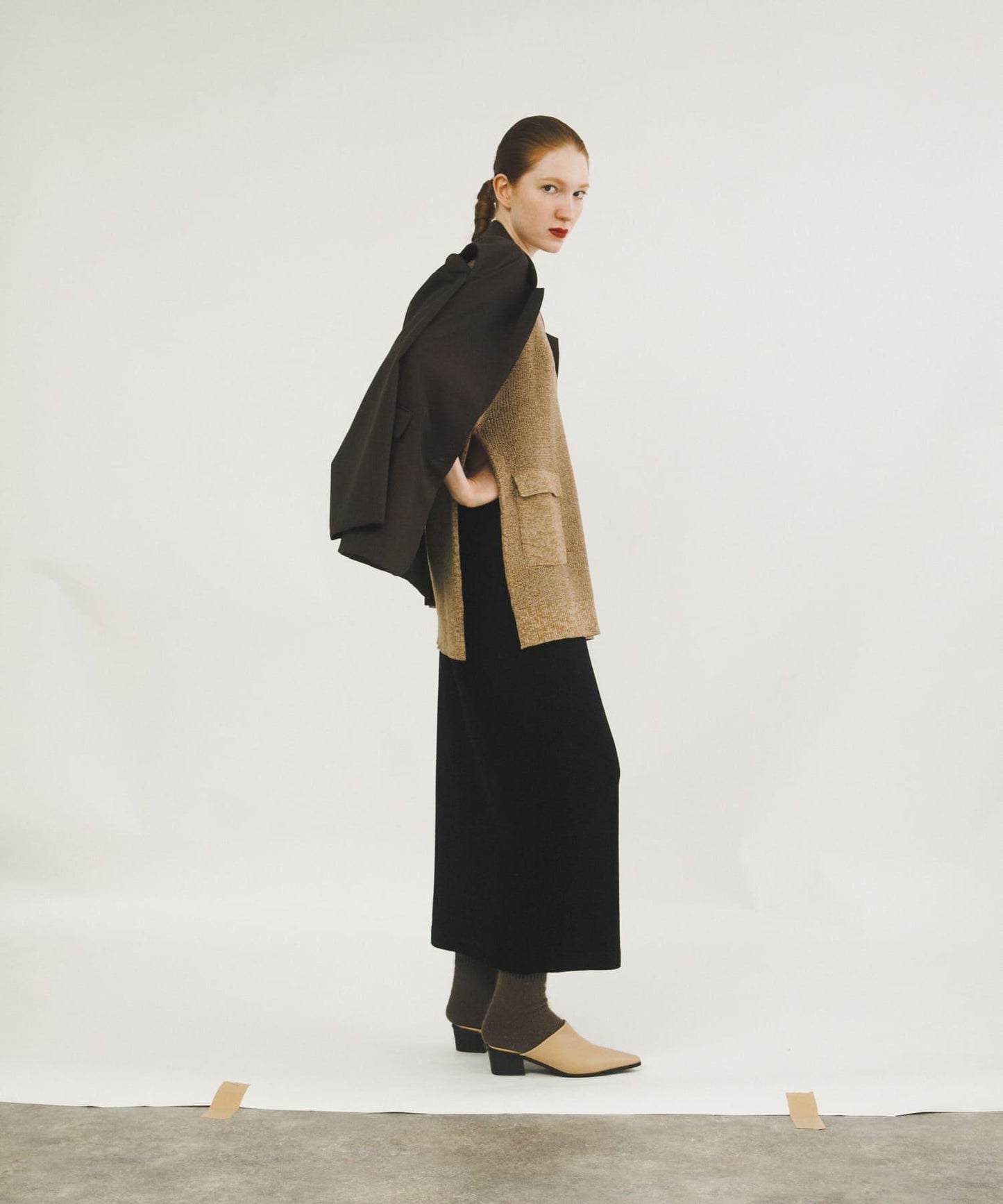 寬鬆剪裁西裝外套