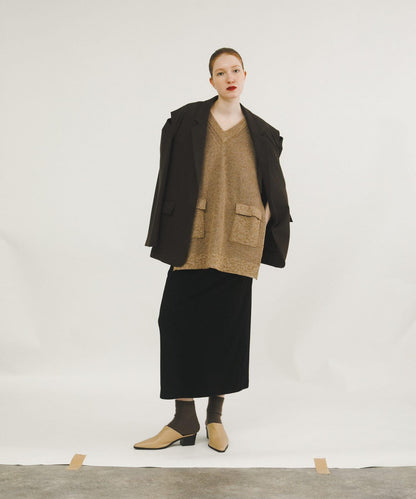 寬鬆剪裁西裝外套